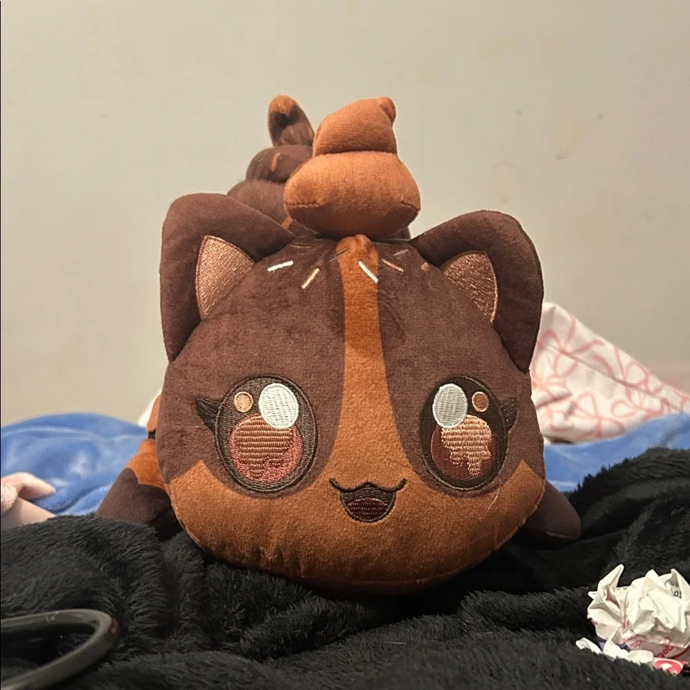 Brown Cat Plush Toy